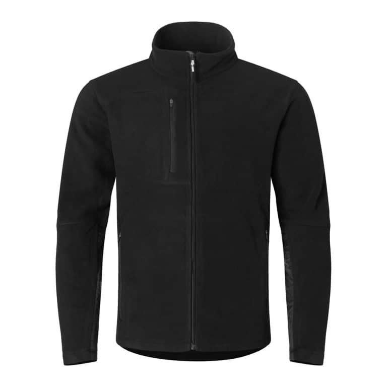 Fleecejakke av resirkulert polyester