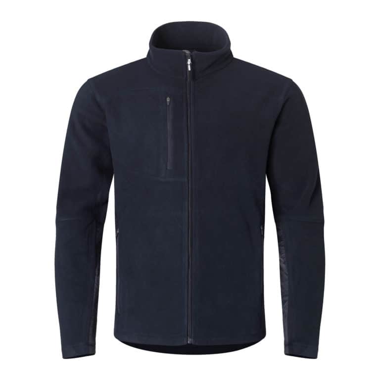 Fleecejakke av resirkulert polyester
