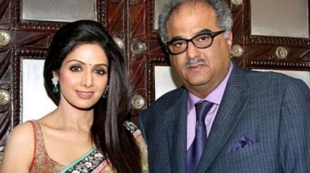 Sridevi and Boney Kapoor