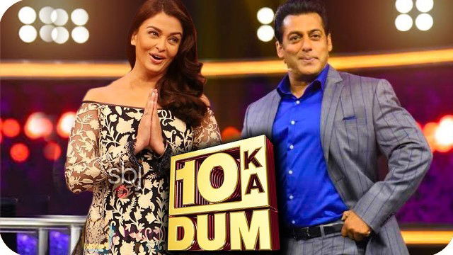 aishwarya on the stage of dus ka dam