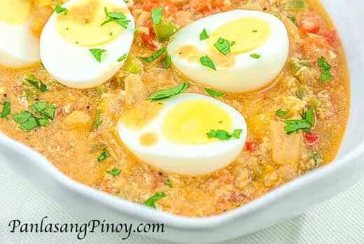 Sarciadong Itlog Recipe - Panlasang Pinoy