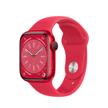 Apple Watch Series 8  (PRODUCT)RED Aluminium Case with  (PRODUCT)RED Sport Band