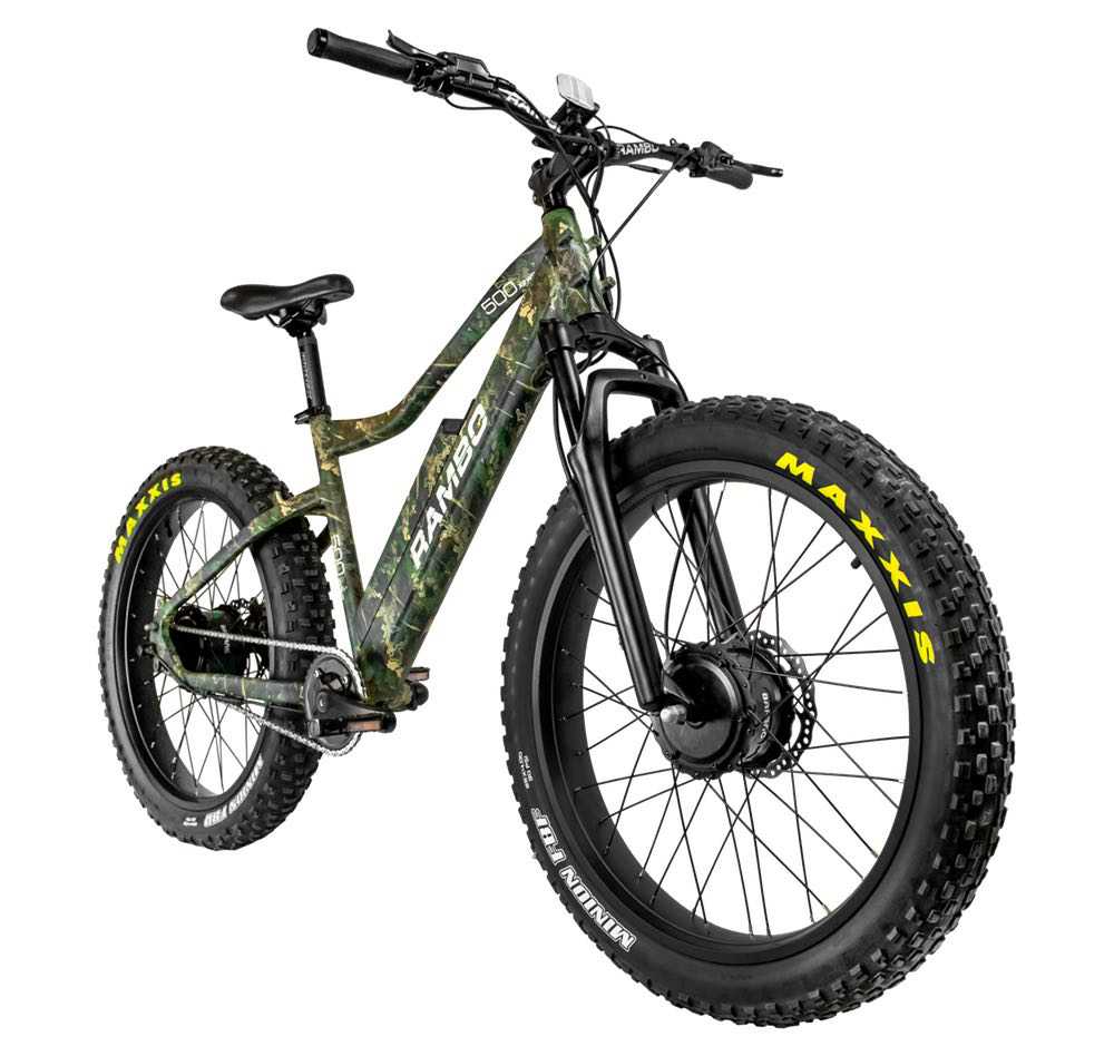 Rambo Krusader 500W Dual Hub Motor Electric Hunting Bike
