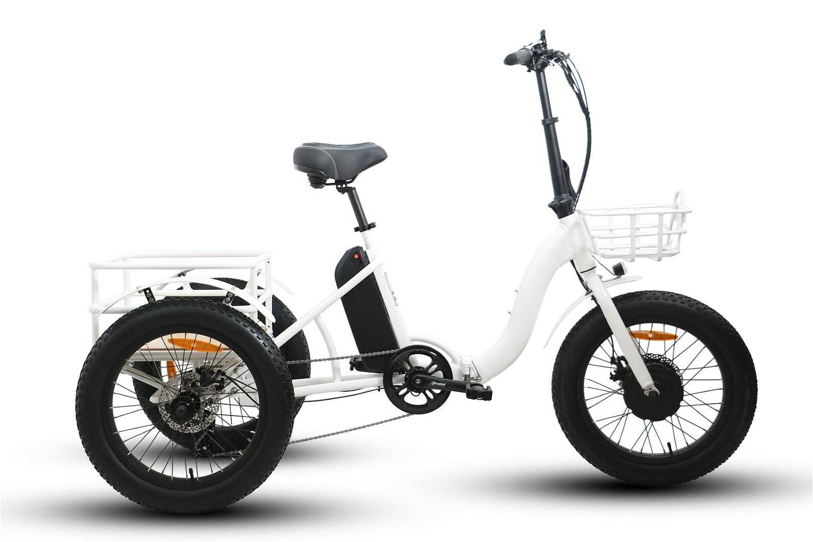 EUNORAU New-Trike 20" Step-Through Folding Electric Trike
