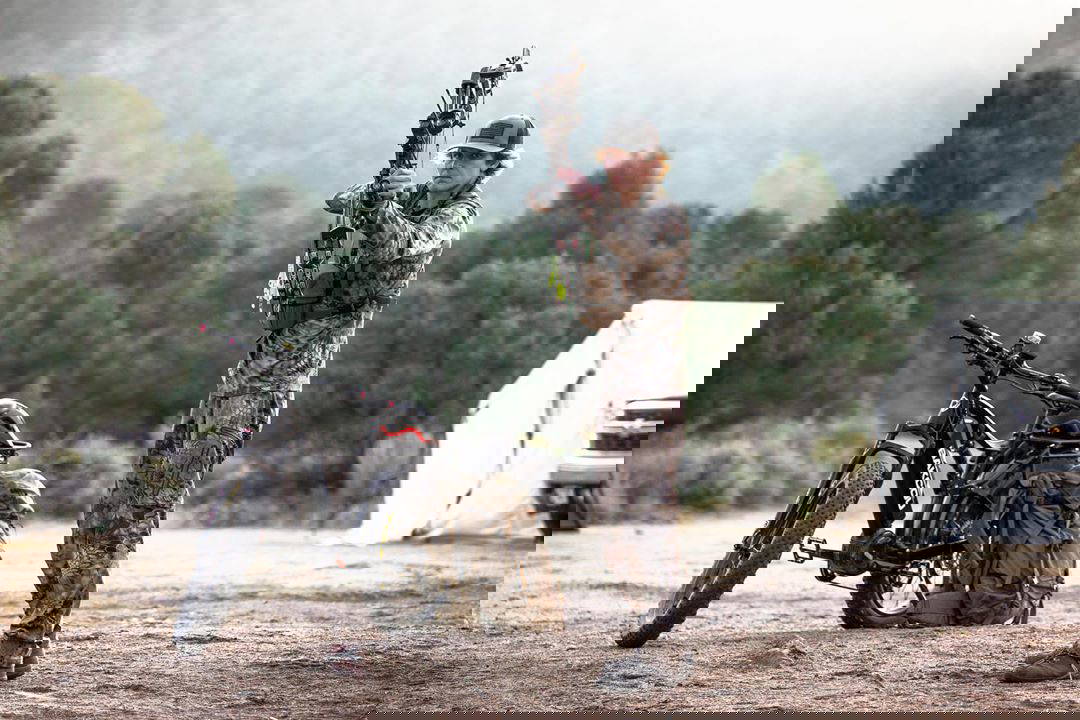 Bowhunting with an eBike