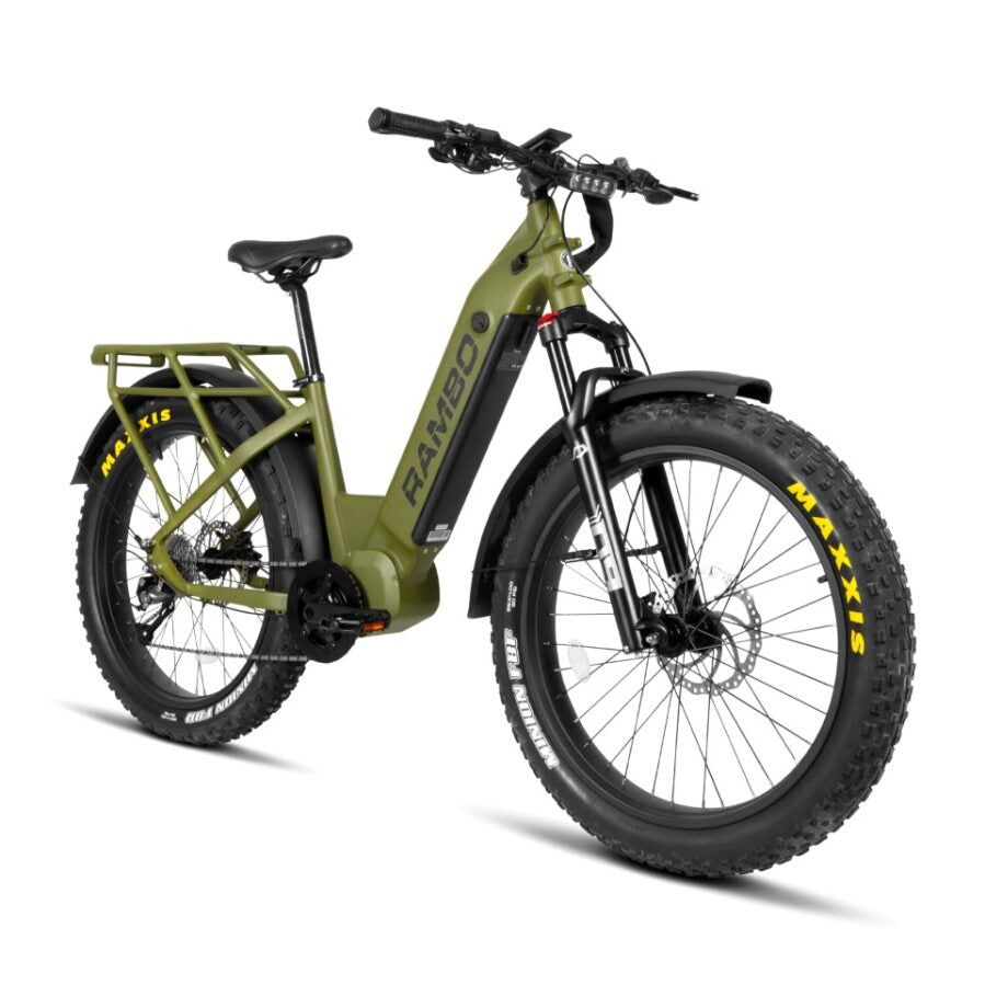 Rambo Rebel 2.0 1000W Mid Drive Electric Hunting Bike