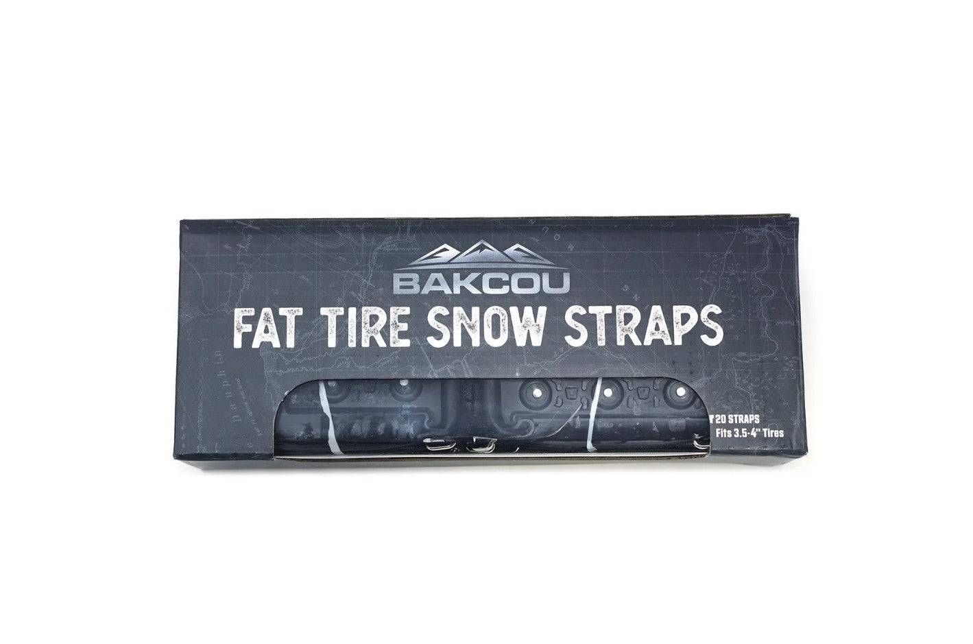 BAKCOU Fat Tire Snow Straps