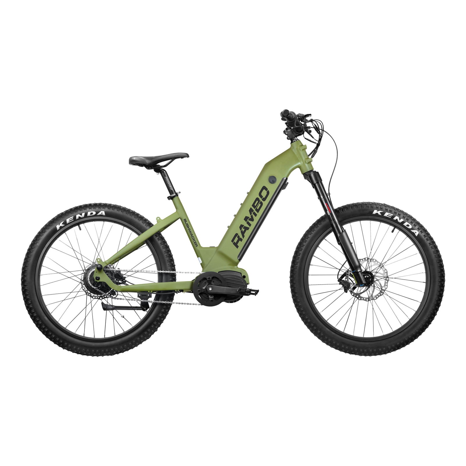 Rambo Bushwacker 2.0 750W Step Thru Electric Hunting Bike