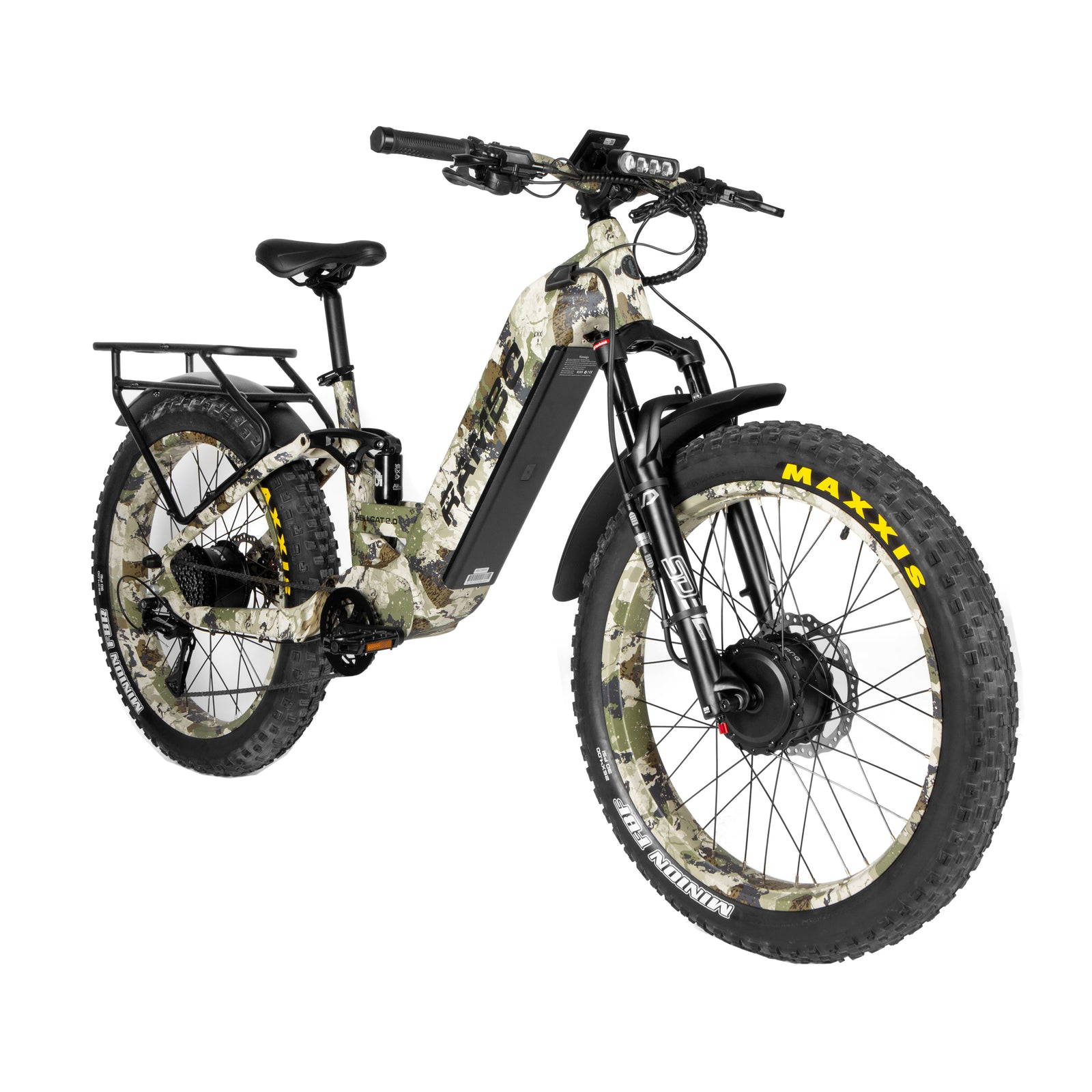 Rambo Hellcat 2.0 FS All-Wheel Drive Electric Hunting Bike