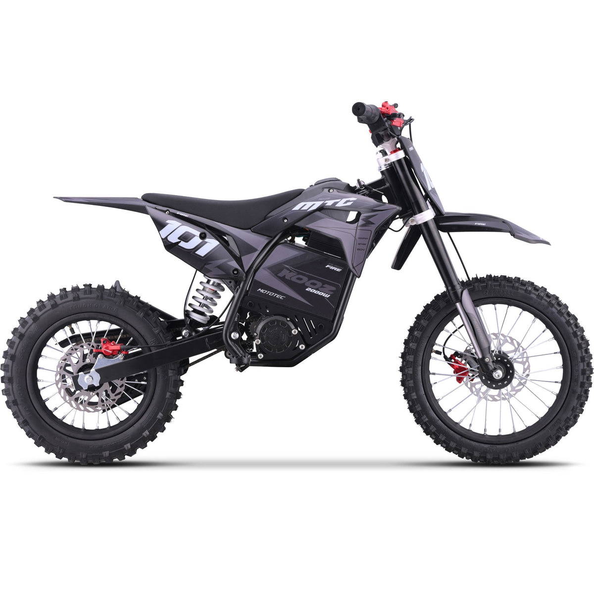 MotoTec 60v Pro 2000W Electric Dirt Bike