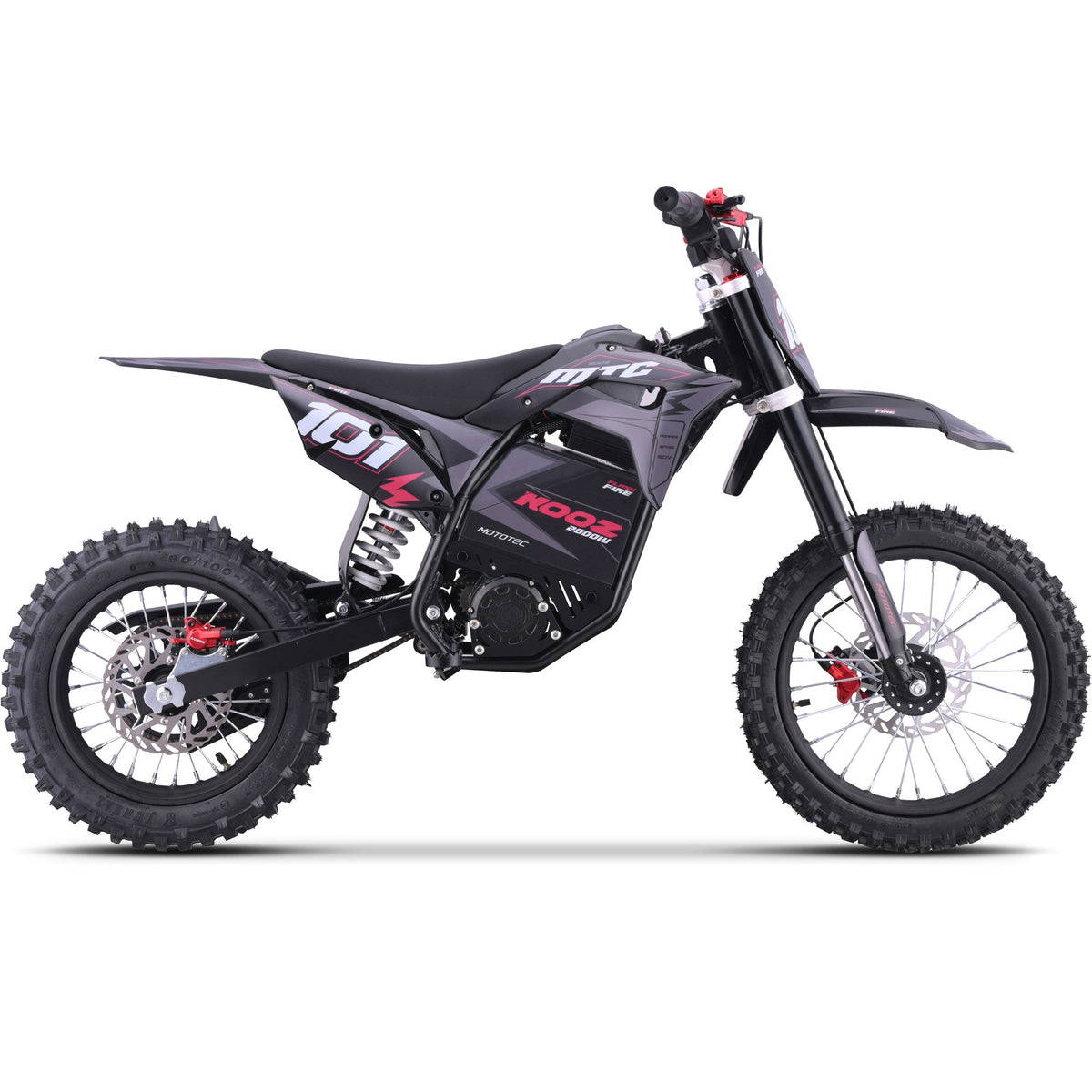 MotoTec 60v Pro 2000W Electric Dirt Bike