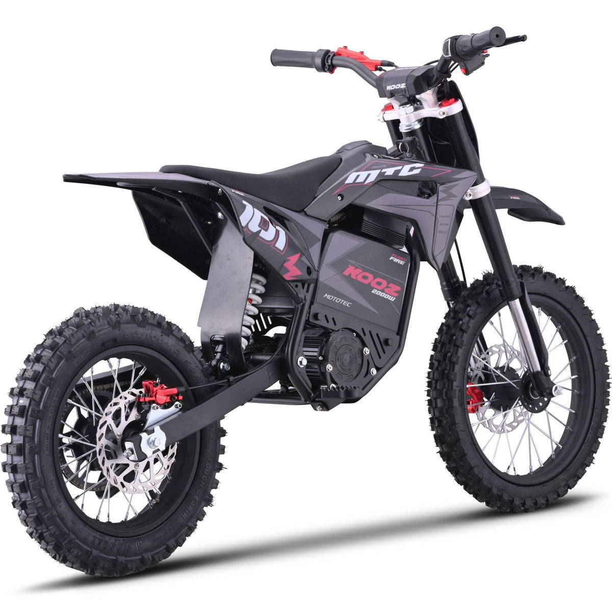 MotoTec 60v Pro 2000W Electric Dirt Bike