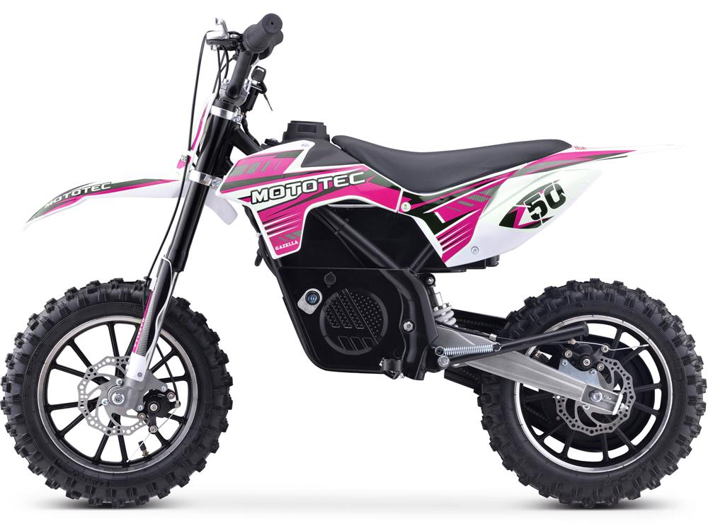 Pink electric dirt bike top