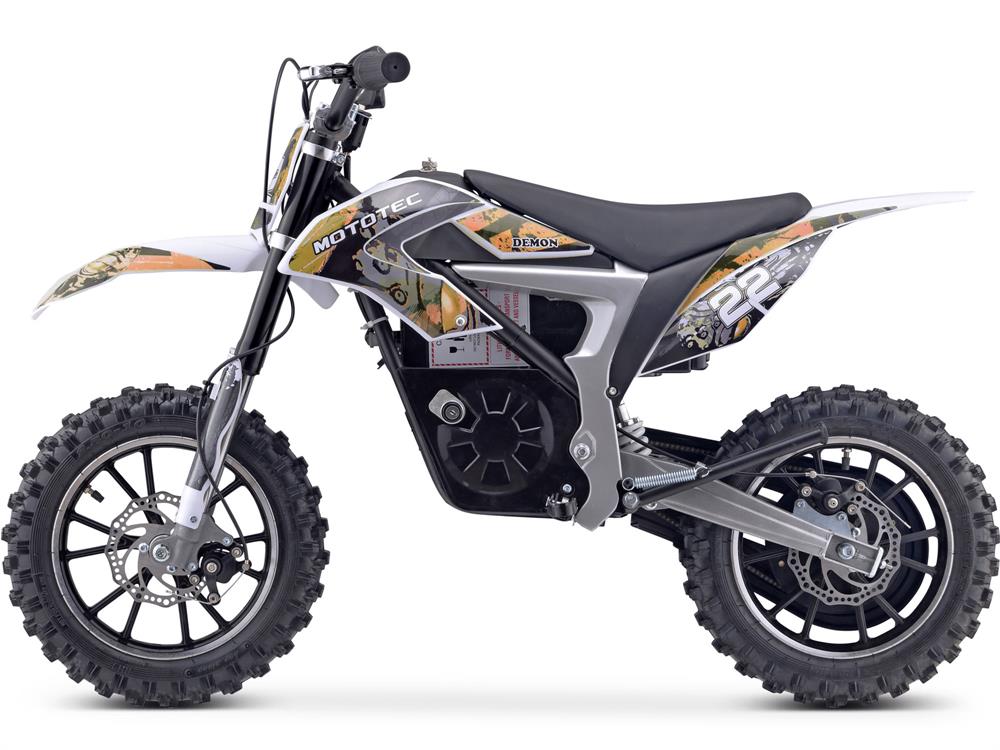 500w mototec 36v electric dirt bike lithium top