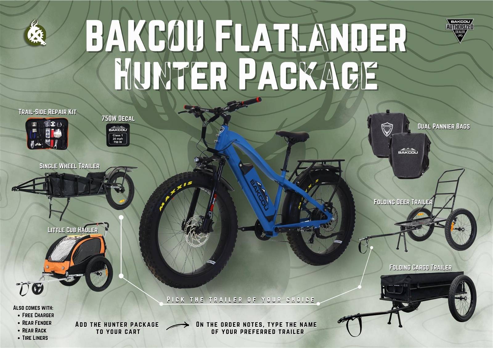 BAKCOU Flatlander Hunter Package