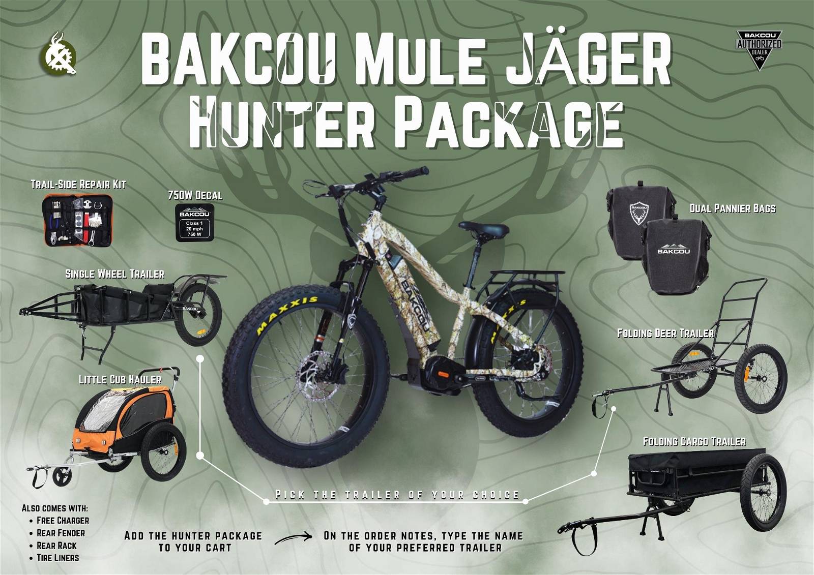 BAKCOU Mule Jäger Hunter Package