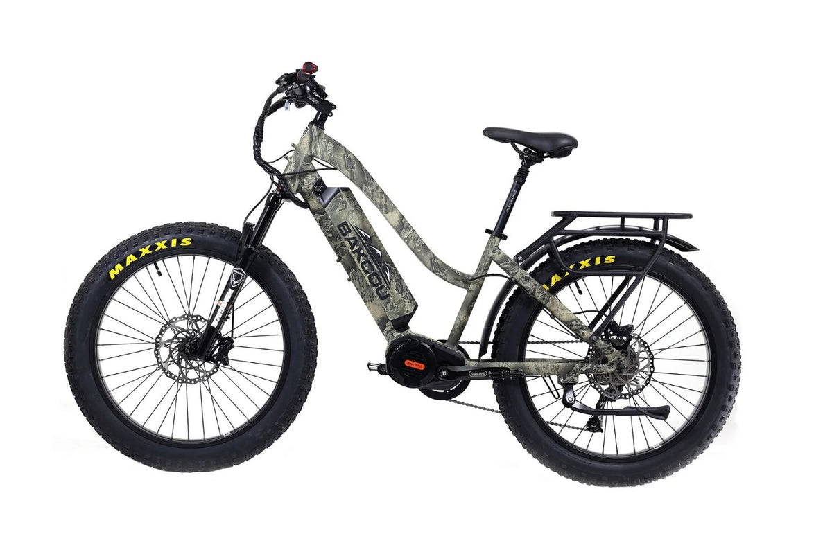BAKCOU Mule Step Through 26&quot; Electric Hunting Bike