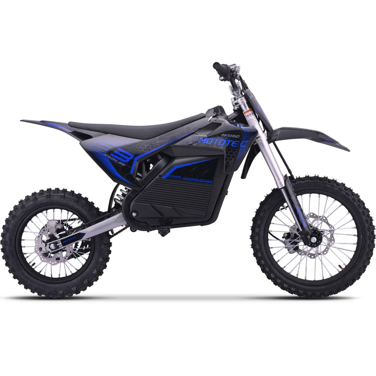 MotoTec 72v Pro 5000W Electric Dirt Bike