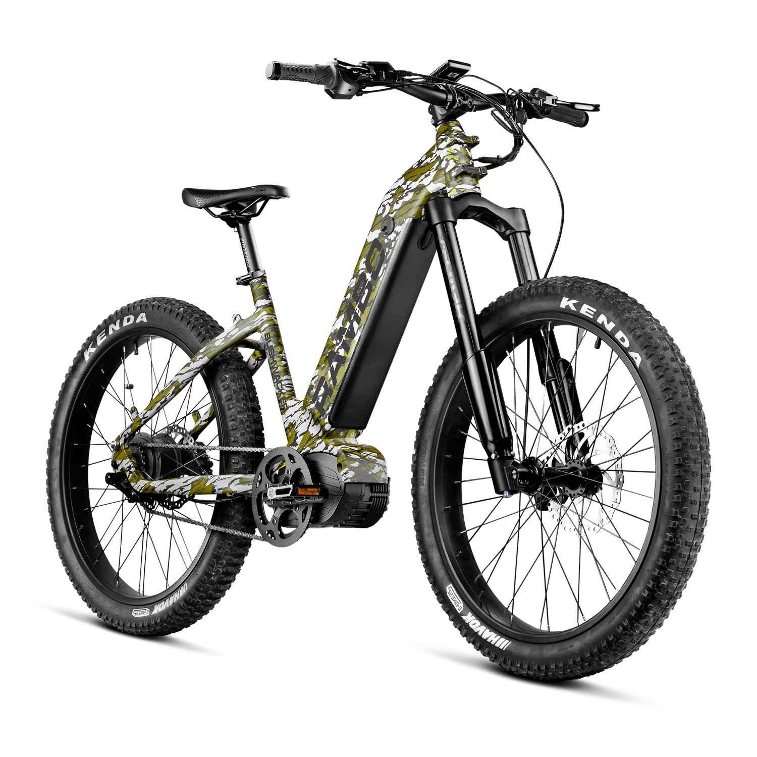 2023 Rambo Bushwacker 2.0 750W Step-Thru Electric Hunting Bike