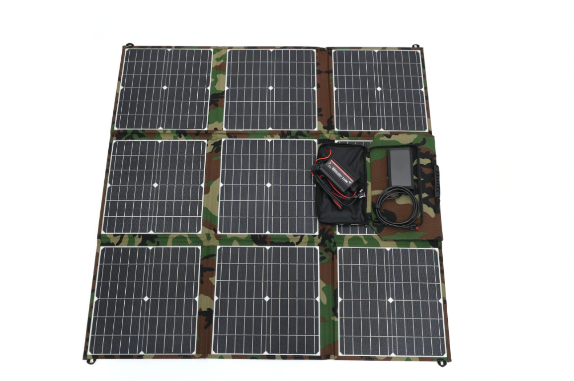 BAKCOU 200 Watt Solar Panel for Electric Hunting Bikes