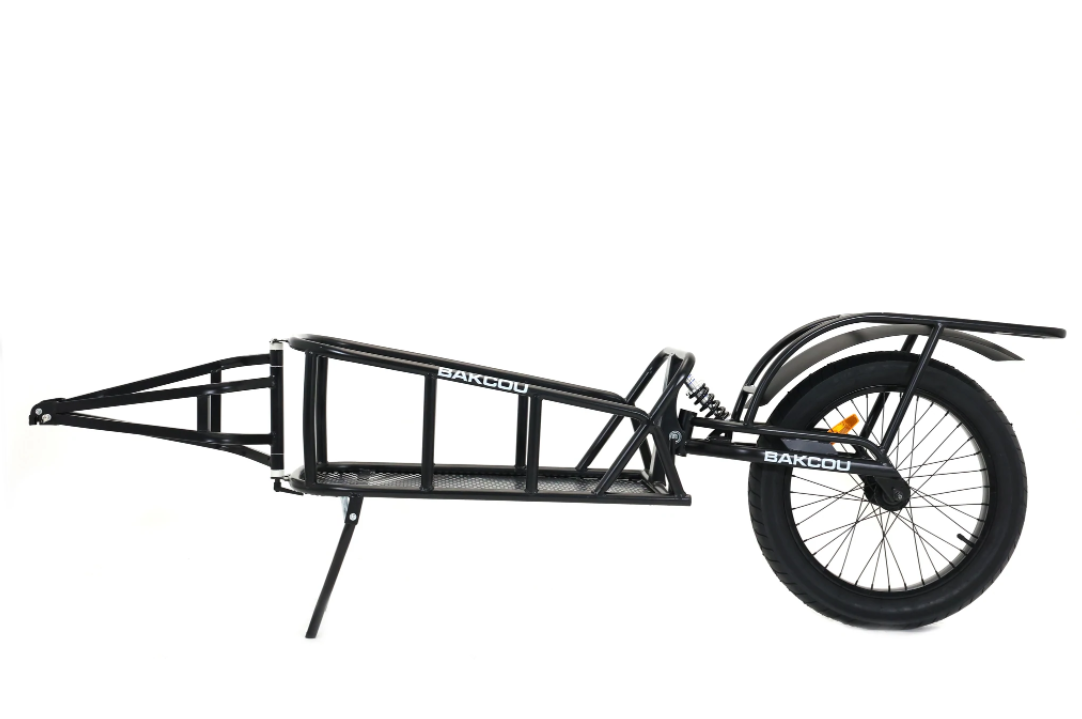 Single wheel shop cargo trailer