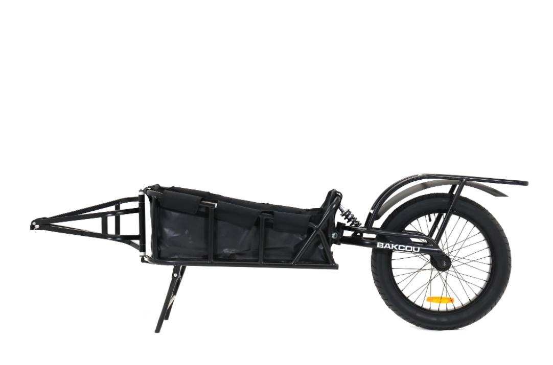 Bike trailer single best sale wheel