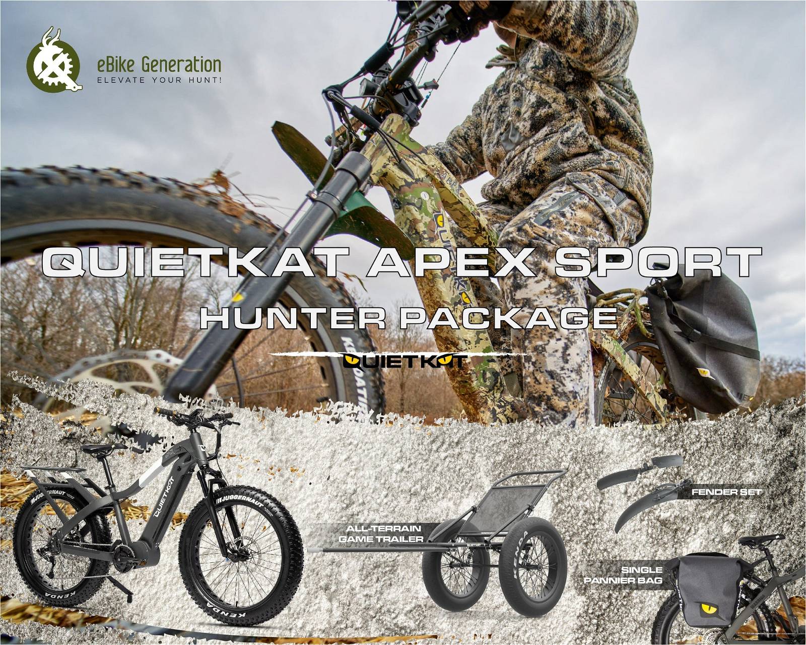 QuietKat Apex Sport Hunter Package