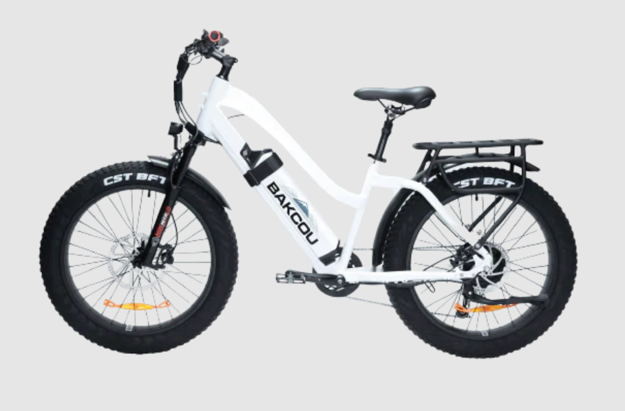 BAKCOU Flatlander Step-Through 24&quot; Electric Hunting Bike