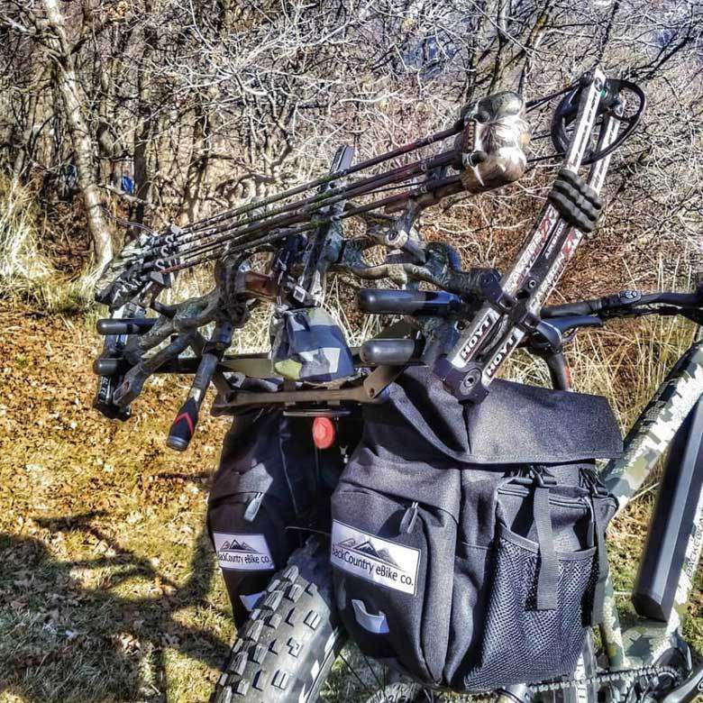 Bow rack for store mountain bike