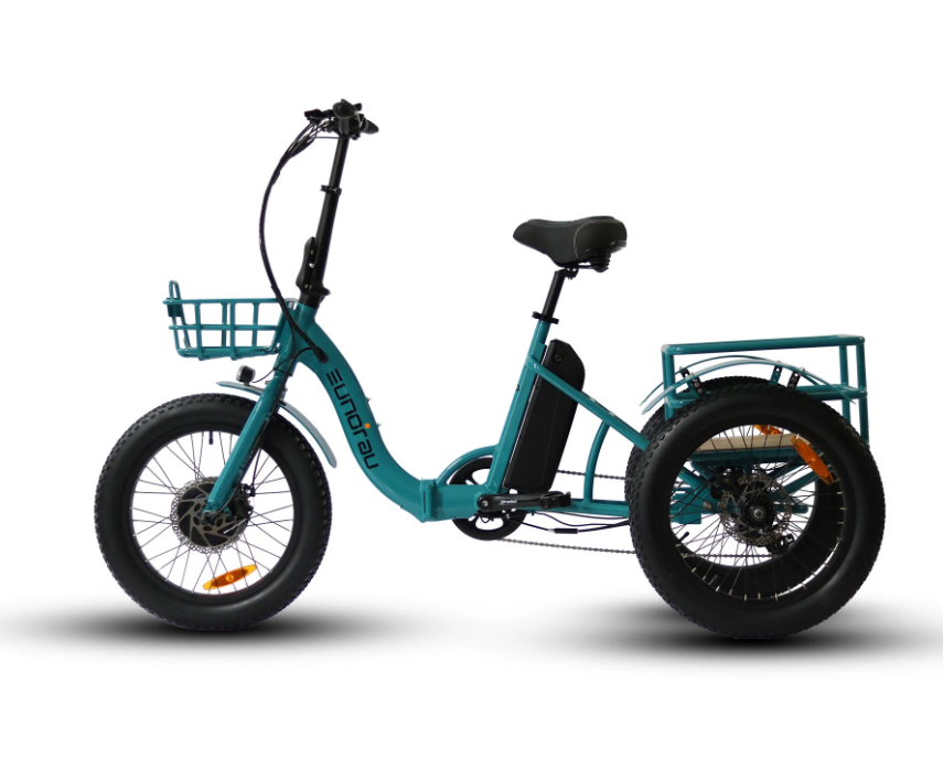 Electric bike technologies electric fat 2024 tire trike