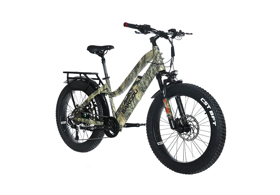 BAKCOU Flatlander Step-Through 24&quot; Electric Hunting Bike