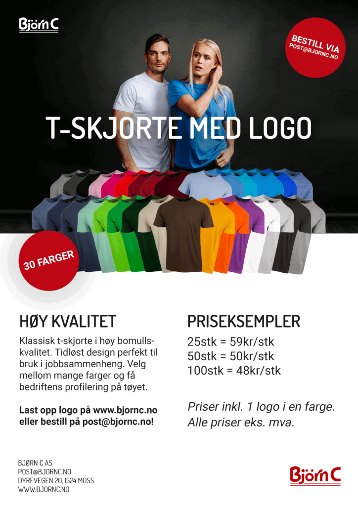 bjornc logo t skjorte1500 | Bjørn C