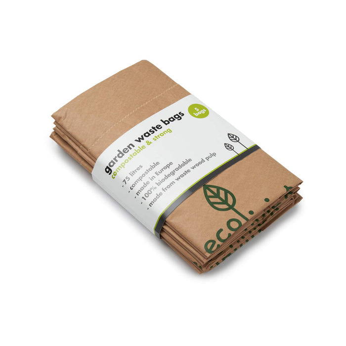 5 Compostable Garden Waste Bags