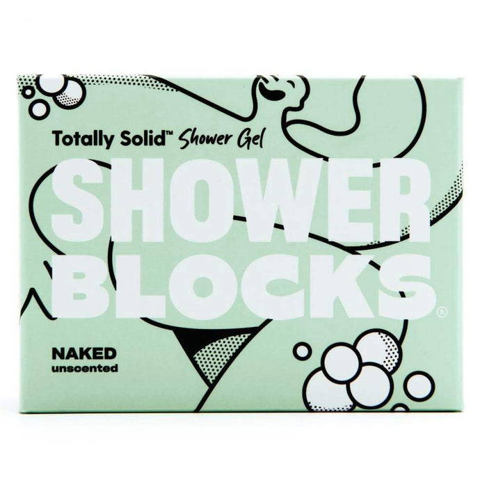 Unscented shower block packaging