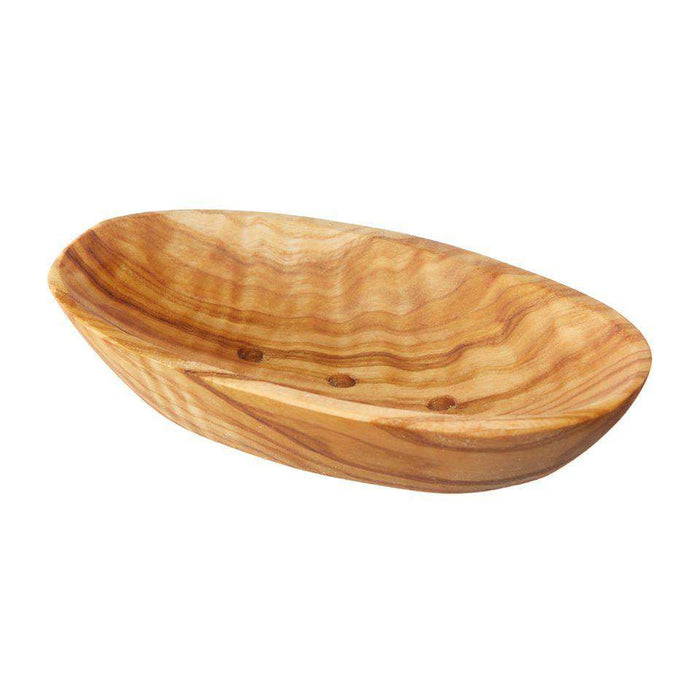 Eco Living Soap Dish Oval Soap Dish - Olive Wood EL-OWSD-OVAL